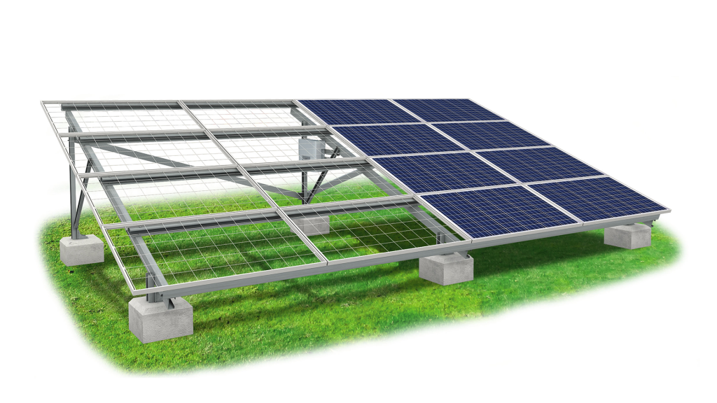 太陽光発電システムブロック　4×4タイプ　DC：4.24kW ／ AC：4kW